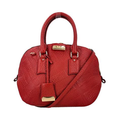 burberry orchard bag check embossed leather small|Women’s Designer Bags .